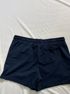Athletic Works Navy Elastic-Waist Women's Athletic Shorts